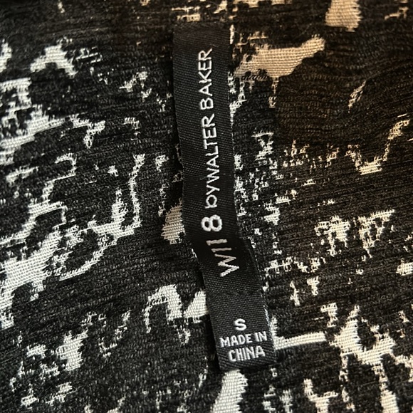 Walter Baker light black and white evening coat - Picture 4 of 5